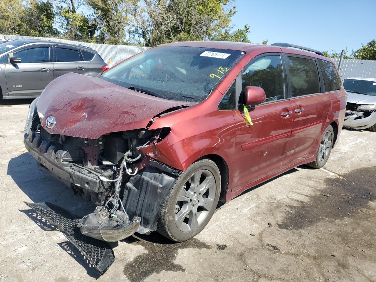 5TDXK3DC0GS695330 2016 Toyota Sienna Se