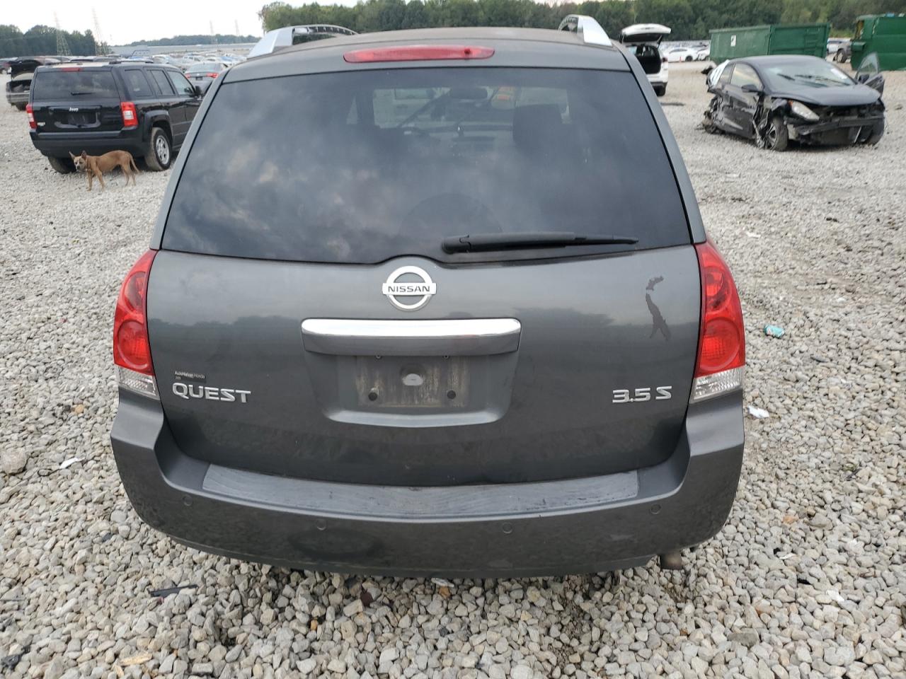 2007 Nissan Quest S VIN: 5N1BV28U17N115504 Lot: 72459524