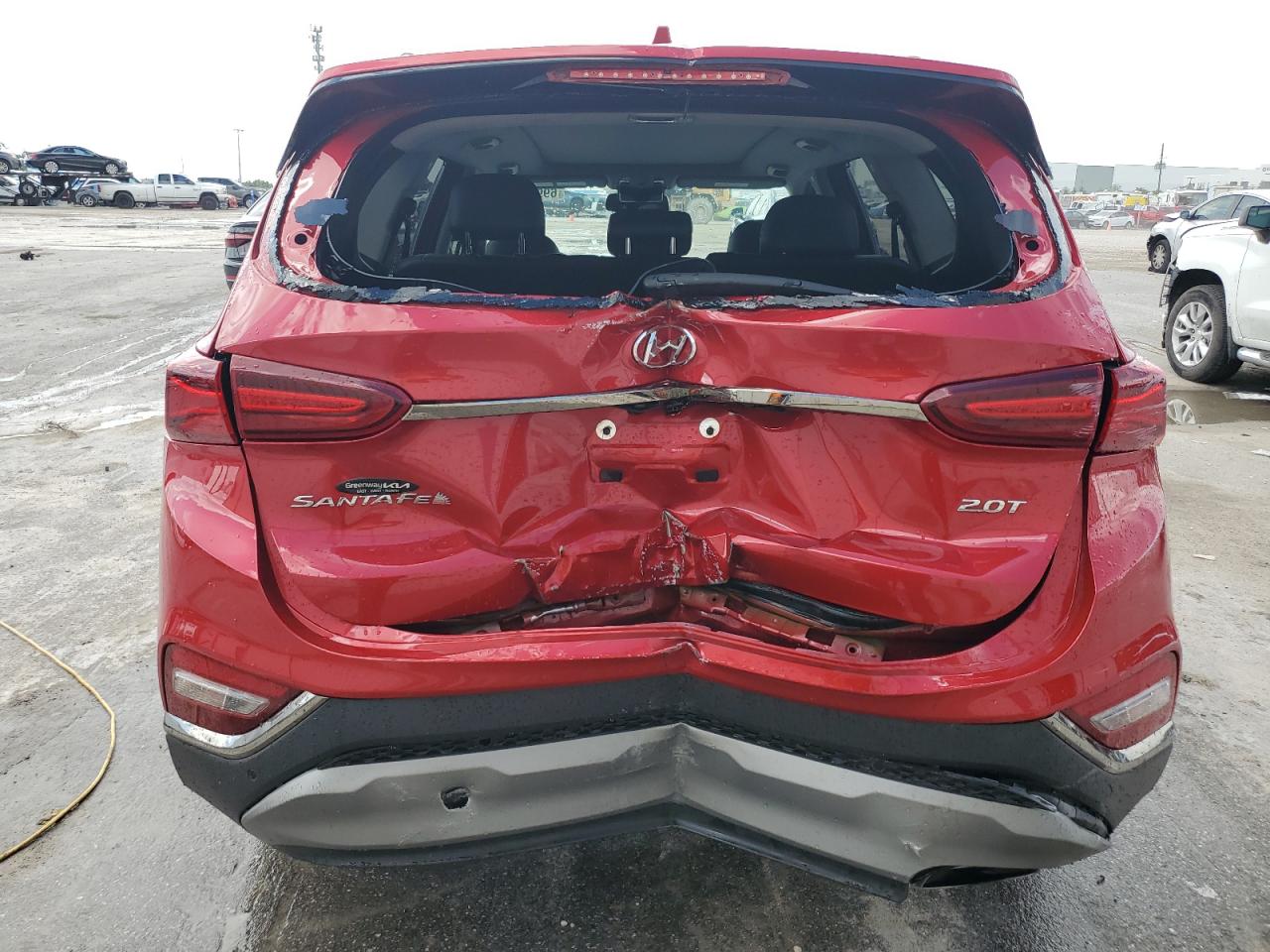 2020 Hyundai Santa Fe Limited VIN: 5NMS53AAXLH249638 Lot: 69990324