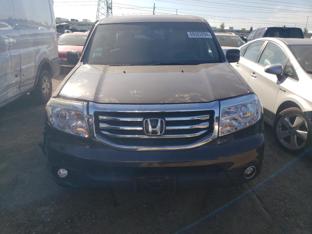 2014 Honda Pilot Exl VIN: 5FNYF4H69EB050633 Lot: 69503294