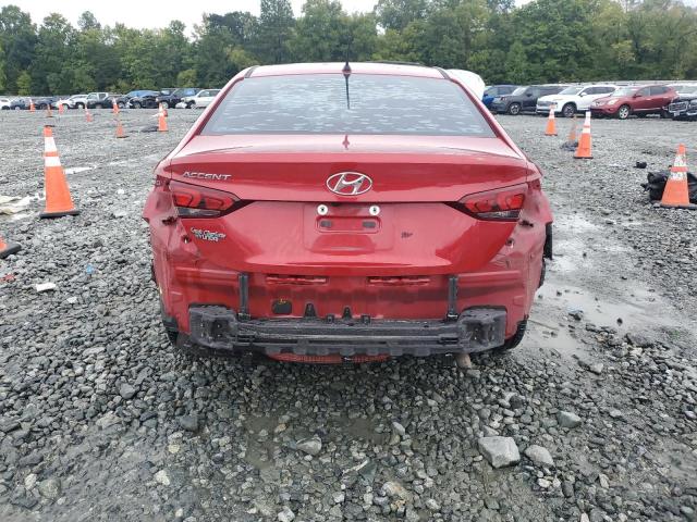  HYUNDAI ACCENT 2018 Red