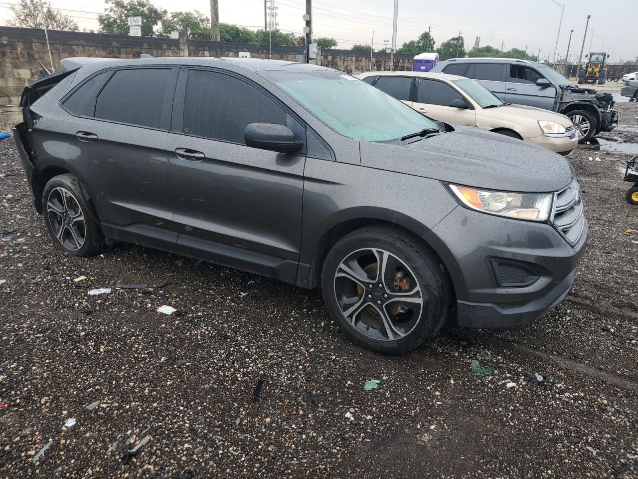 VIN 2FMTK3G83FBB79626 2015 FORD EDGE no.4