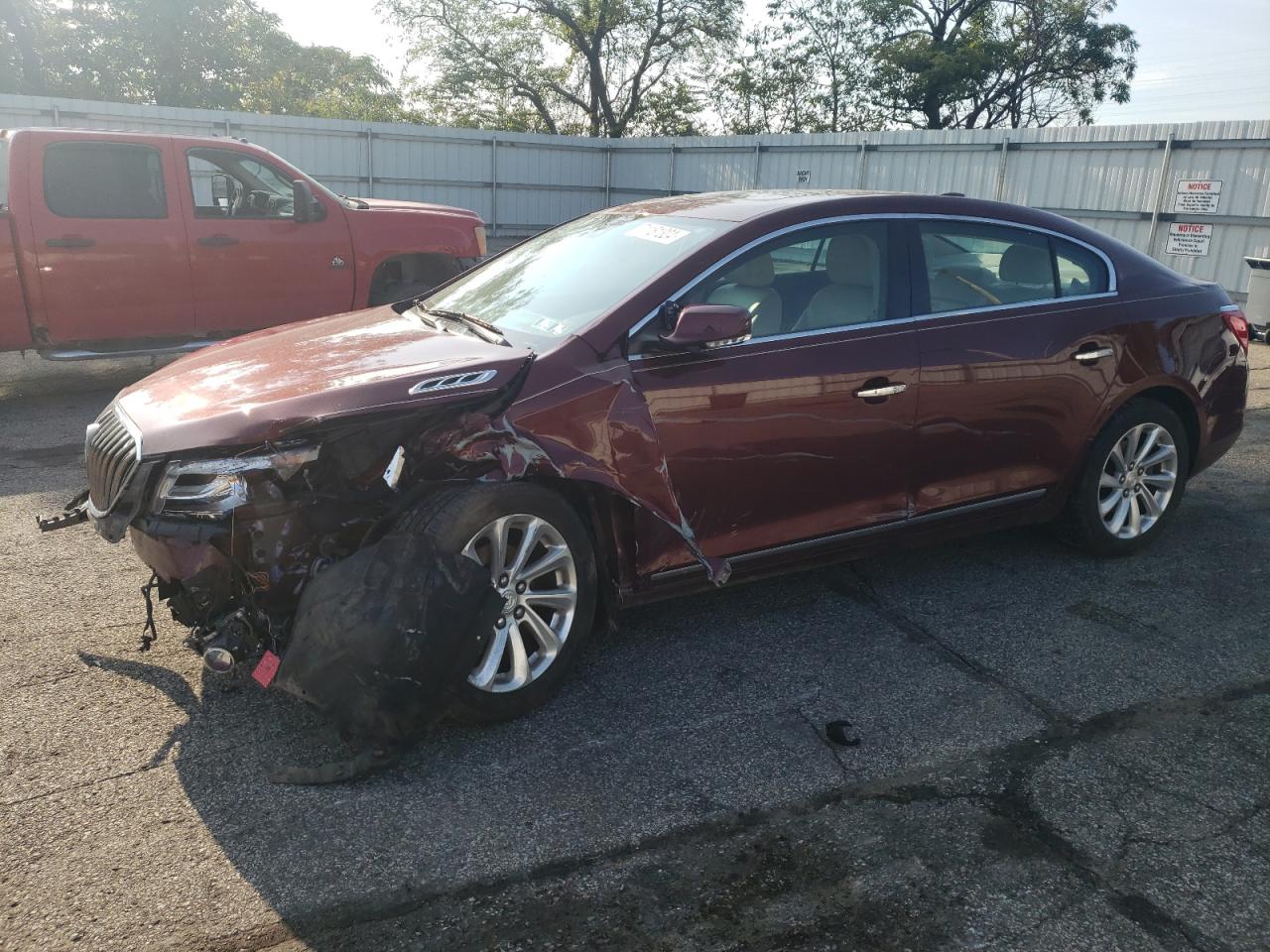 2015 Buick Lacrosse VIN: 1G4GB5G38FF150848 Lot: 71181324