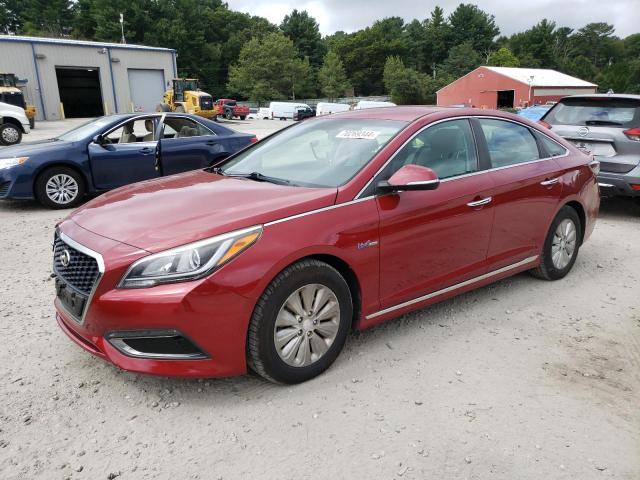  HYUNDAI SONATA 2016 Czerwony