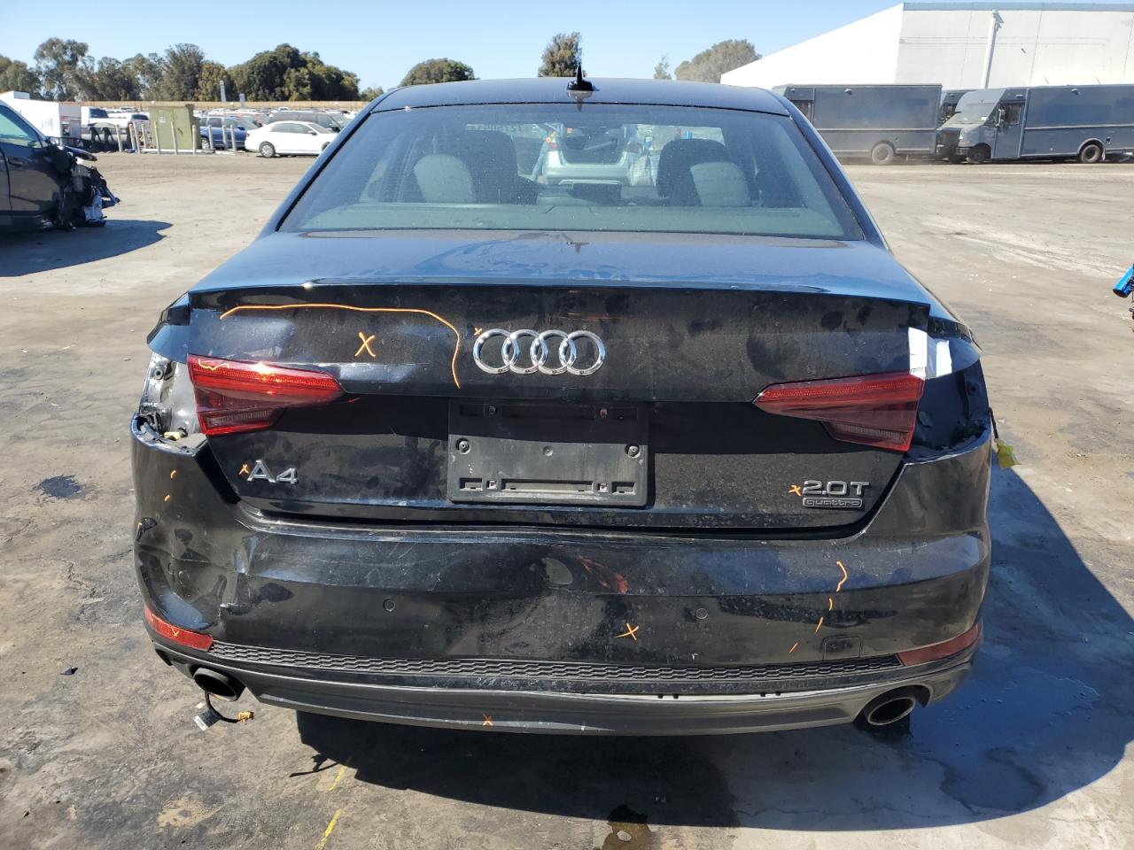 2017 Audi A4 Premium Plus VIN: WAUENAF48HN065701 Lot: 72750914