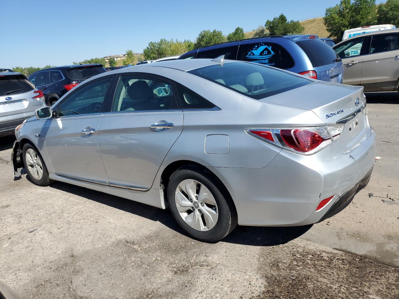 2013 Hyundai Sonata Hybrid VIN: KMHEC4A45DA075326 Lot: 70680284