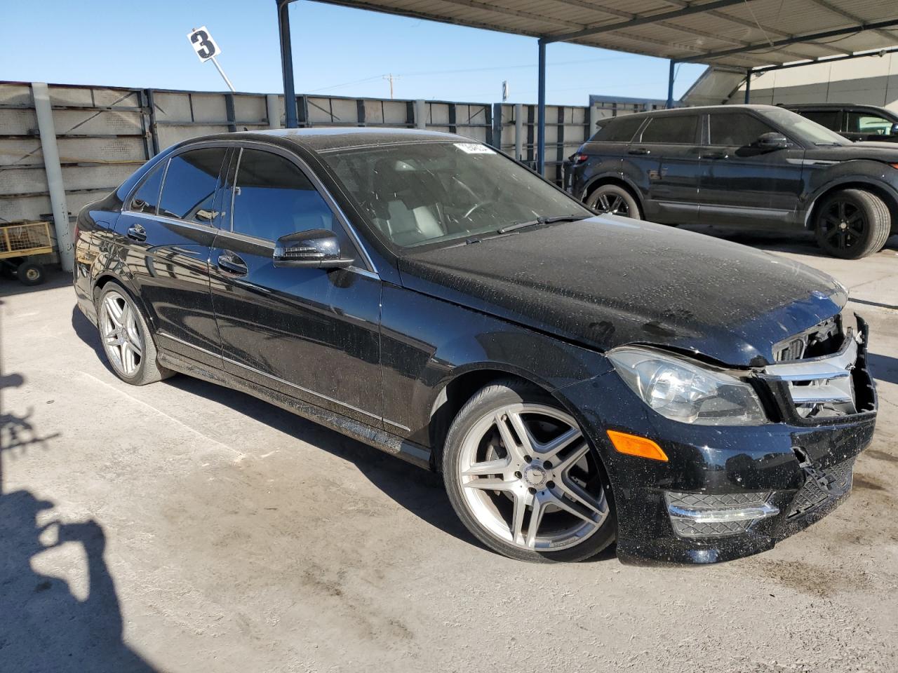 VIN WDDGF5HBXDA851812 2013 MERCEDES-BENZ C-CLASS no.4