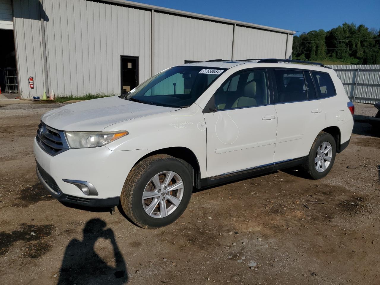 VIN 5TDZK3EH6DS136833 2013 TOYOTA HIGHLANDER no.1