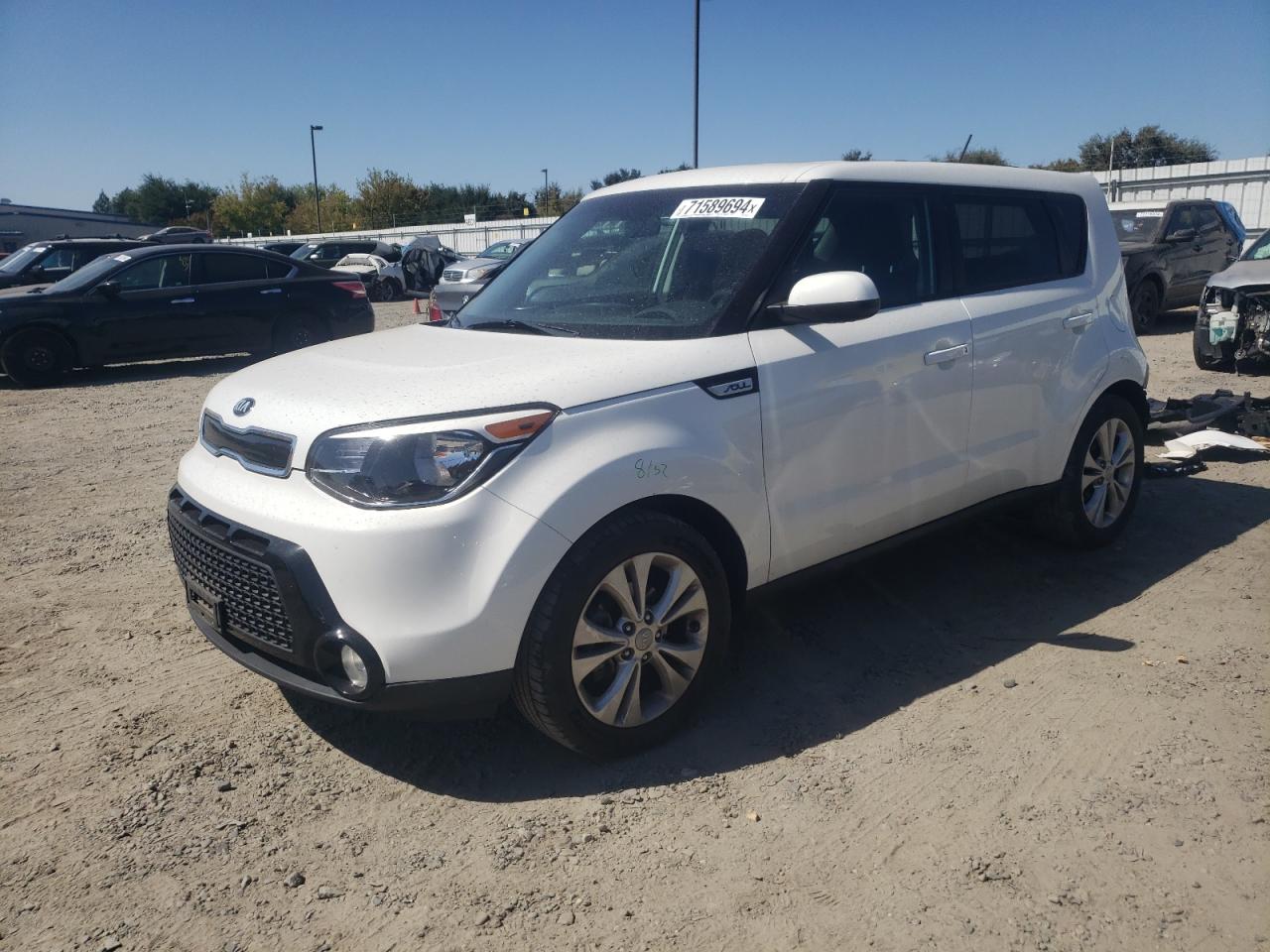 2016 Kia Soul + VIN: KNDJP3A56G7342632 Lot: 71589694