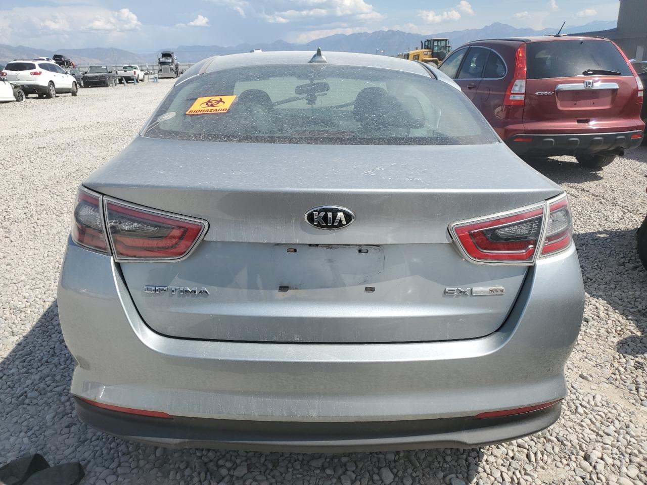 2014 Kia Optima Hybrid VIN: KNAGN4ADXE5069276 Lot: 69298214