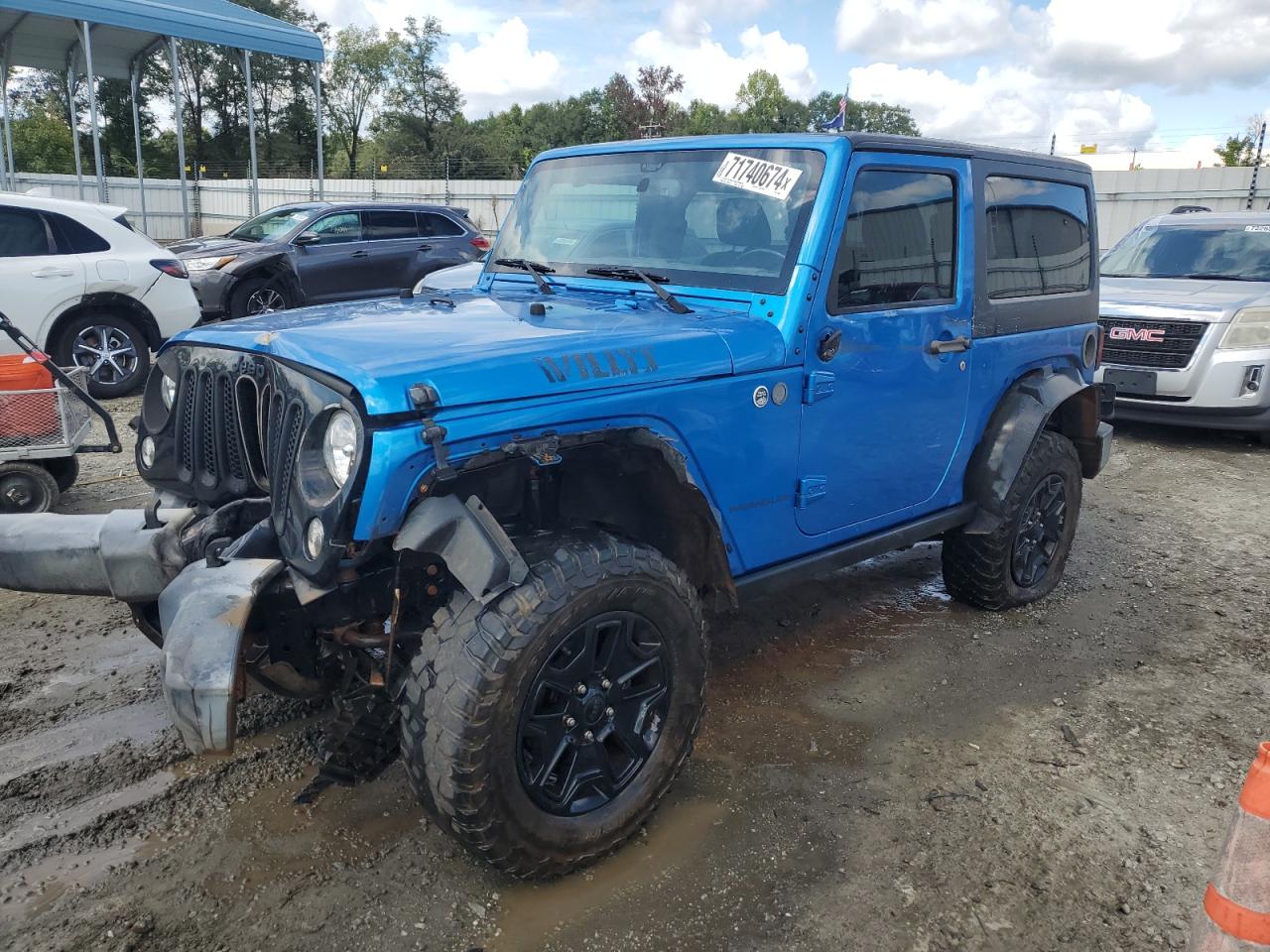 2016 Jeep Wrangler Sport VIN: 1C4AJWAG6GL228903 Lot: 71740674