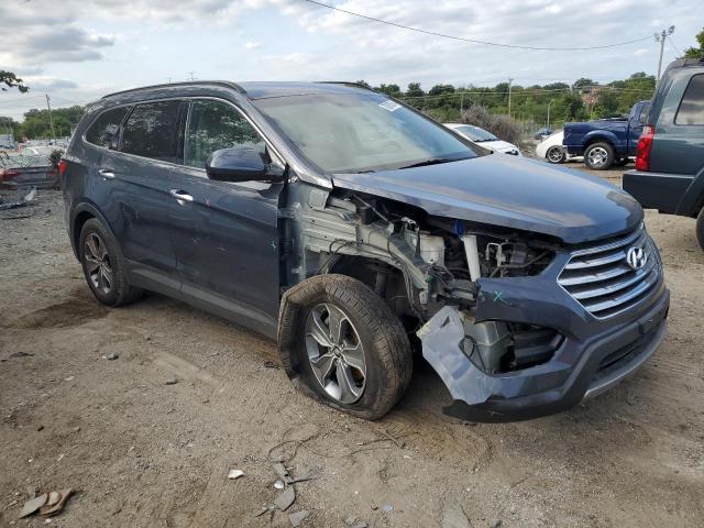  HYUNDAI SANTA FE 2016 Granatowy