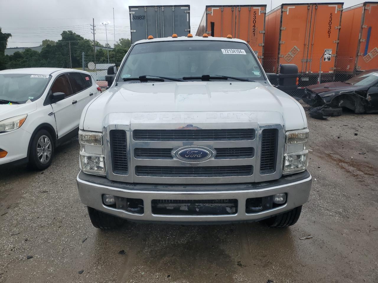 2008 Ford F250 Super Duty VIN: 1FTSW21RX8EB19950 Lot: 72134104