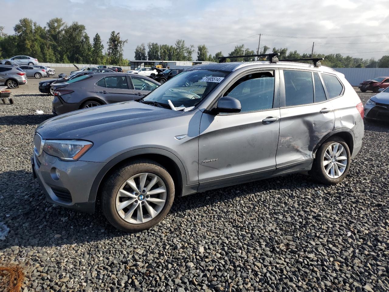 VIN 5UXWY3C58F0E96137 2015 BMW X3 no.1