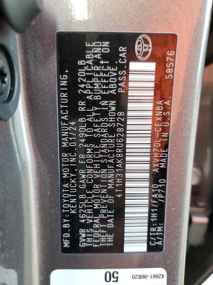 4T1H31AK8RU628728 2024 TOYOTA CAMRY - Image 15