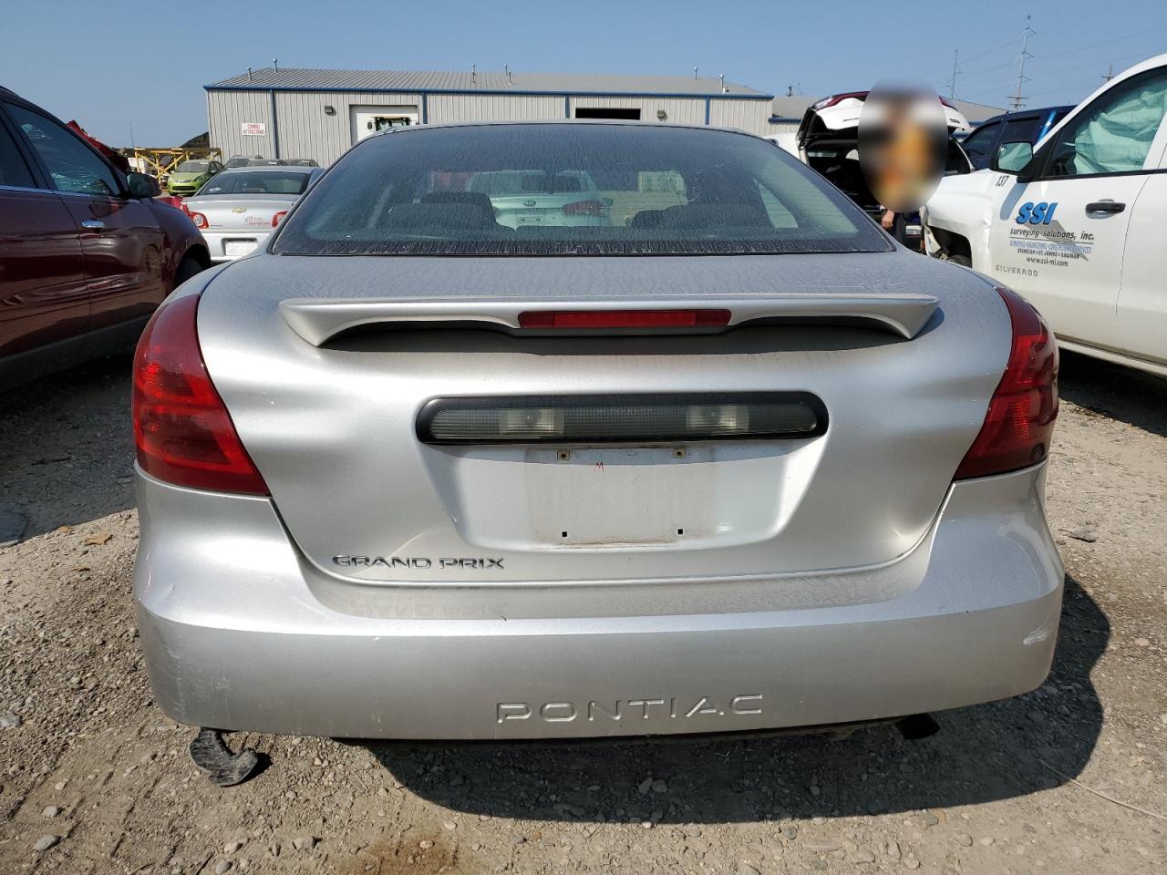 2006 Pontiac Grand Prix VIN: 2G2WP552161238891 Lot: 71029834