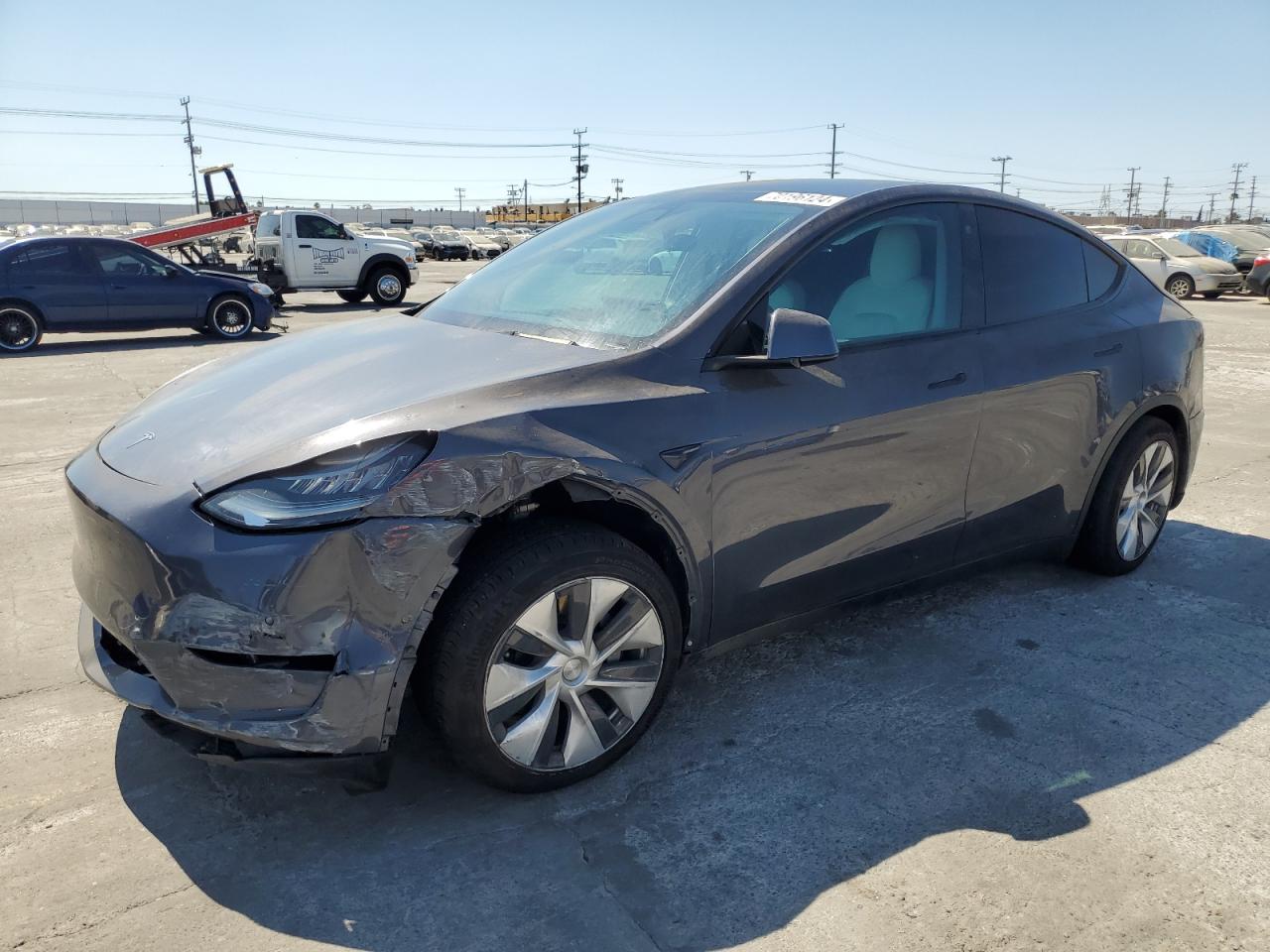 5YJYGDEE9MF161898 2021 TESLA MODEL Y - Image 1