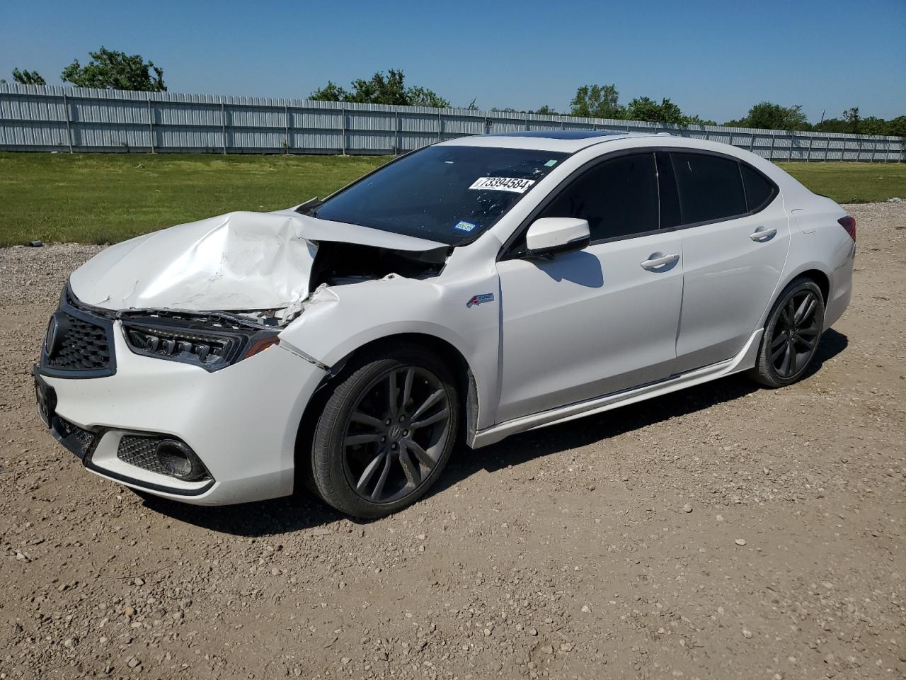 VIN 19UUB1F62KA800584 2019 ACURA TLX no.1