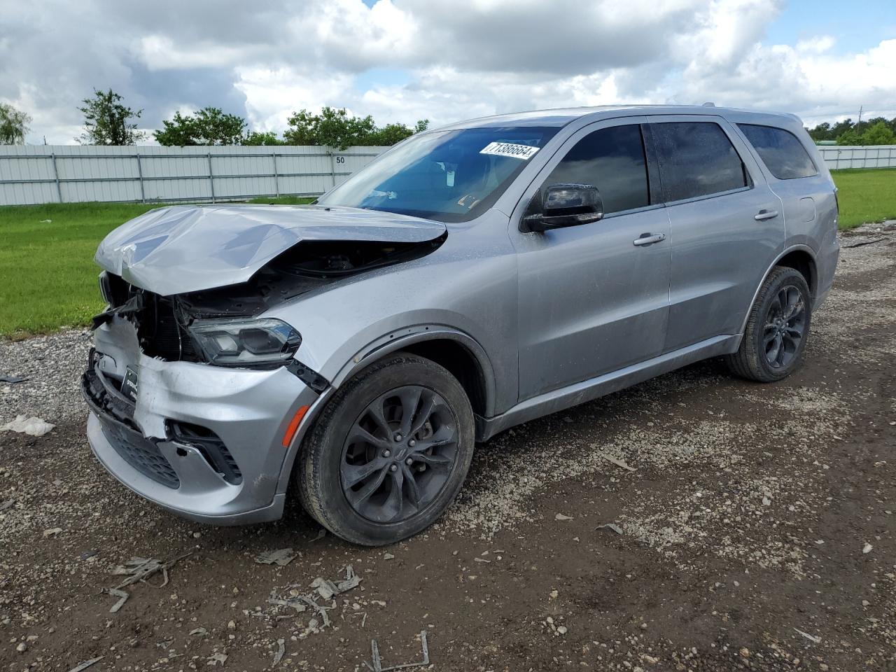 2021 Dodge Durango Gt VIN: 1C4RDJDG8MC634086 Lot: 71386664