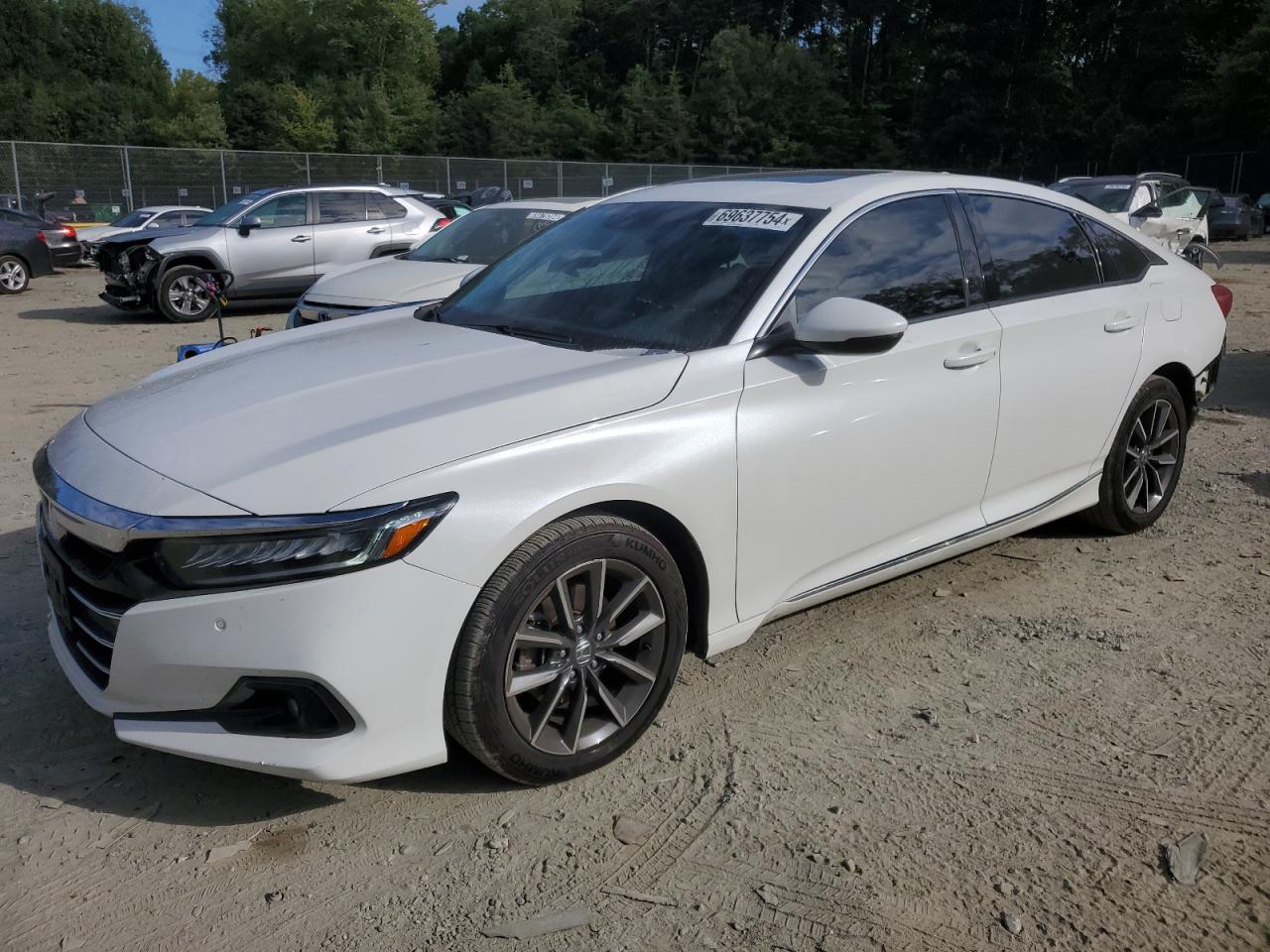 2021 Honda Accord Exl VIN: 1HGCV1F58MA094198 Lot: 69637754