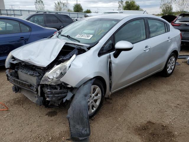  KIA RIO 2012 Silver