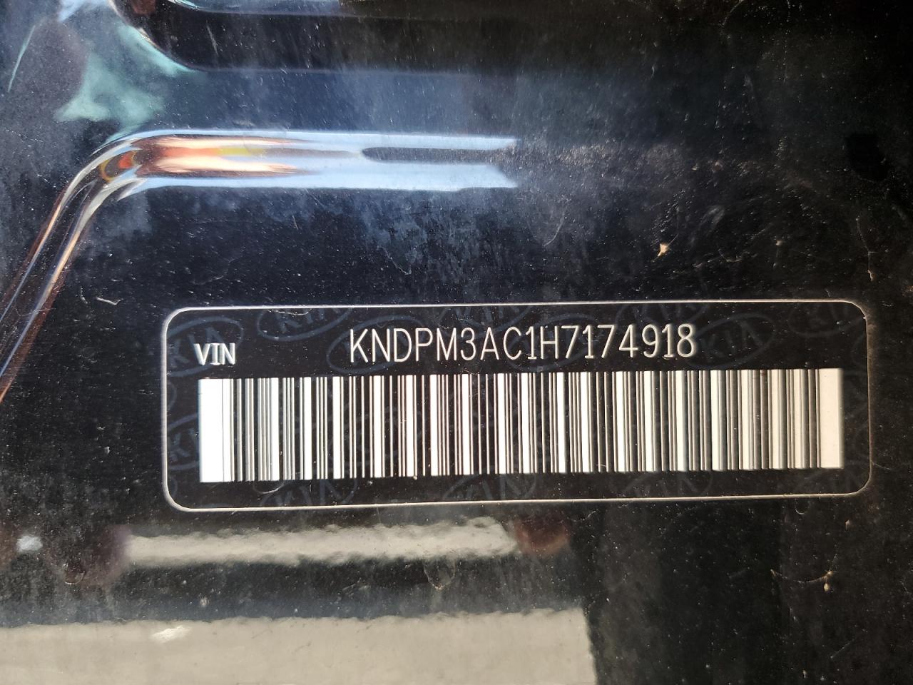 KNDPM3AC1H7174918 2017 Kia Sportage Lx