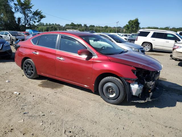  NISSAN SENTRA 2017 Red