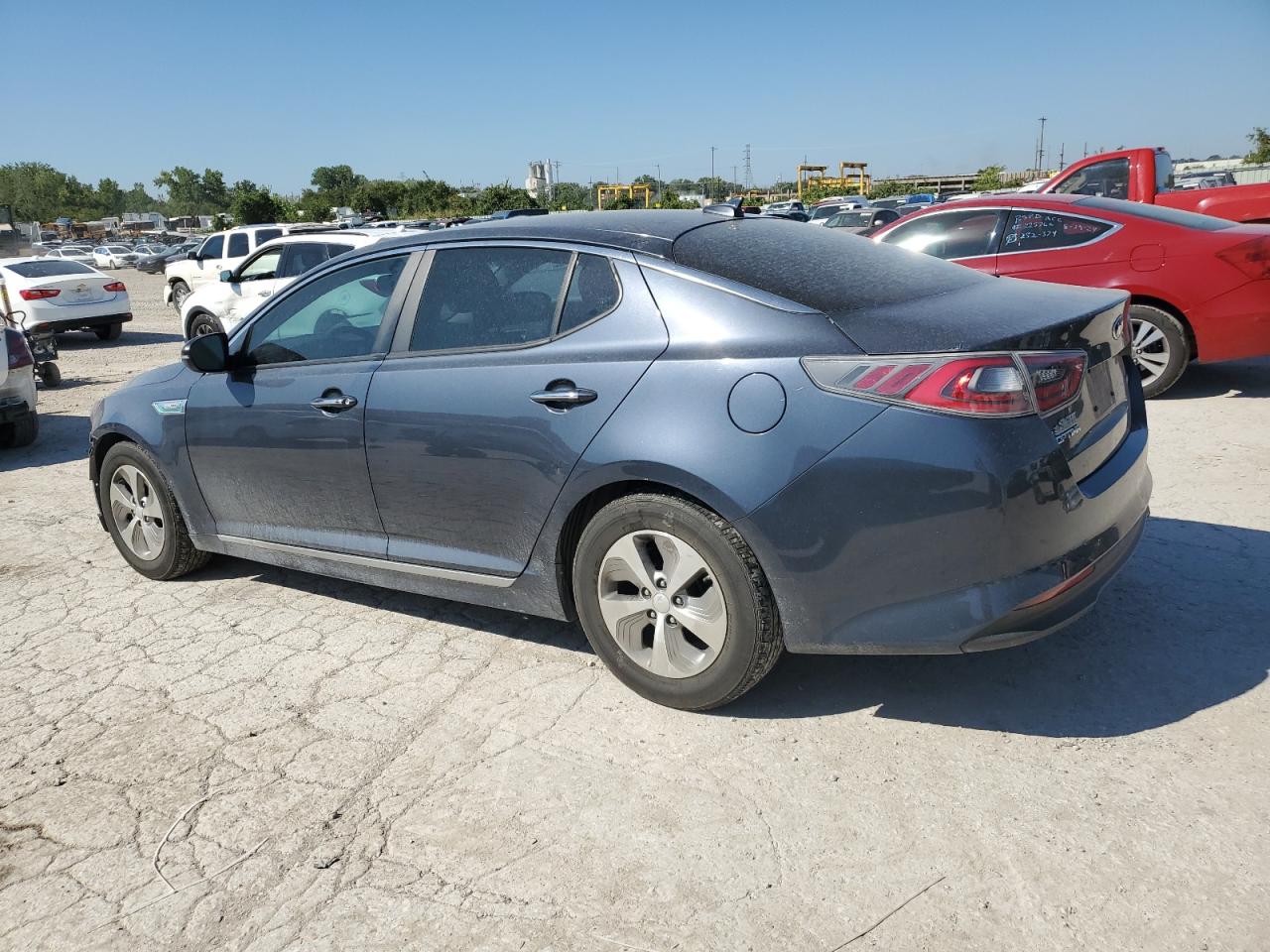 2014 Kia Optima Hybrid VIN: KNAGM4AD4E5064836 Lot: 70024064