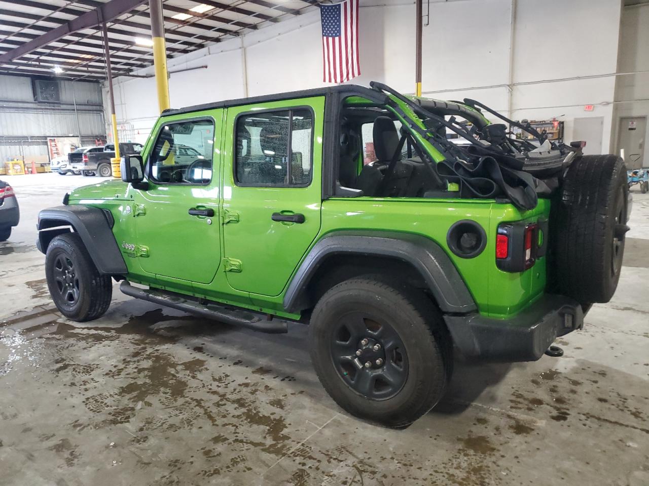 2018 Jeep Wrangler Unlimited Sport VIN: 1C4HJXDG2JW259653 Lot: 70651604