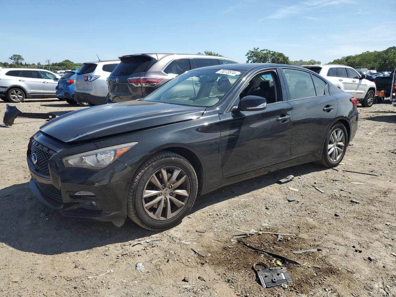 2015 Infiniti Q50 Base VIN: JN1BV7ARXFM416707 Lot: 70273574