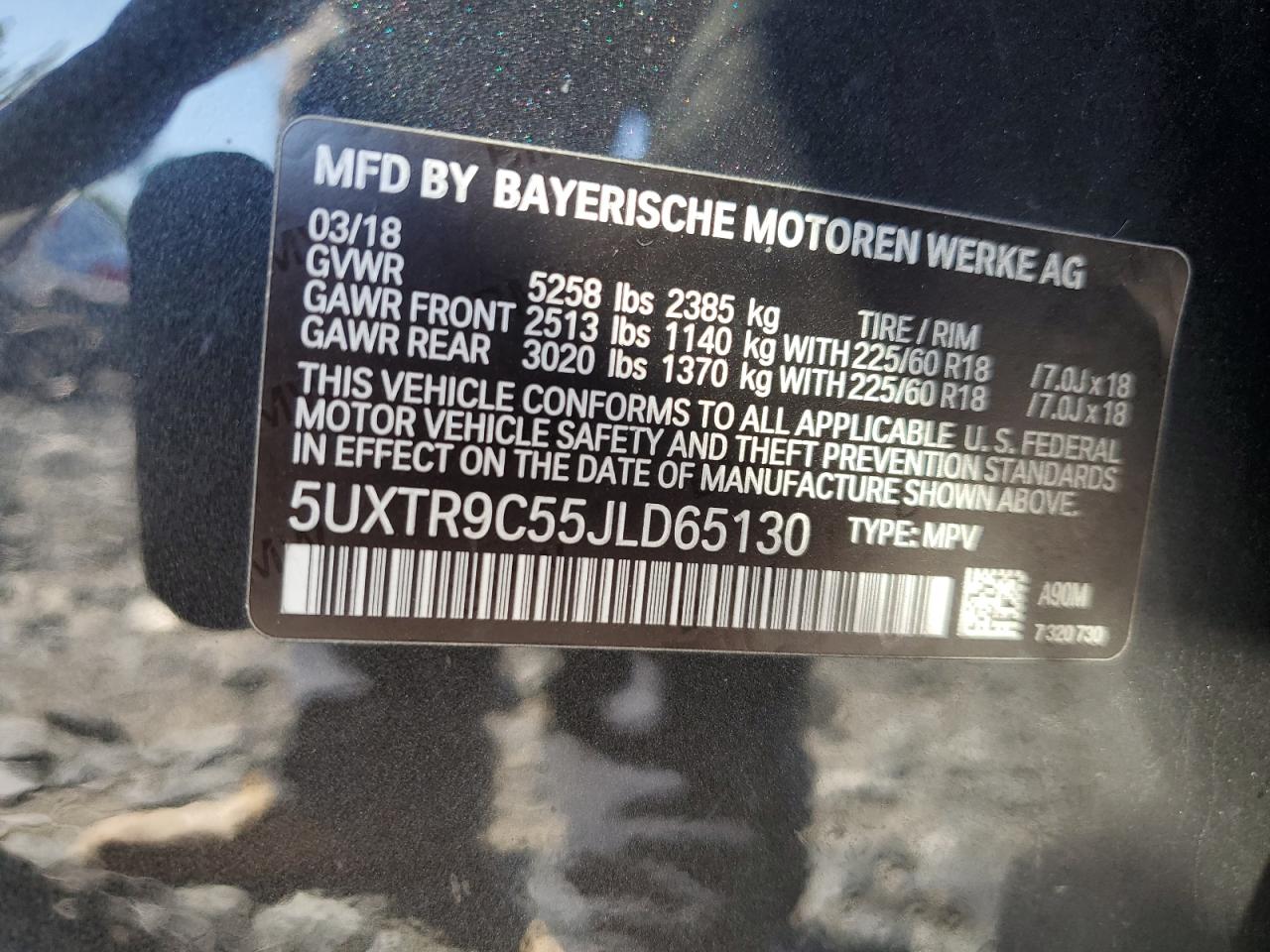 2018 BMW X3 - Image 13