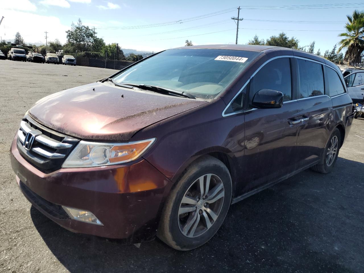 5FNRL5H68DB037356 2013 Honda Odyssey Exl