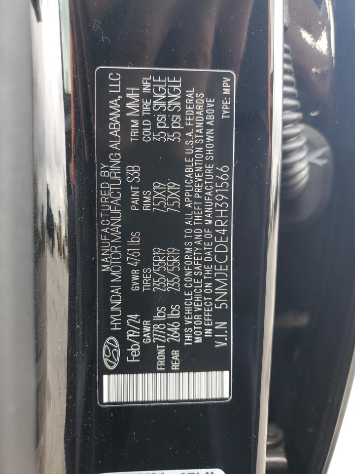 5NMJECDE4RH391566 2024 HYUNDAI TUCSON - Image 12