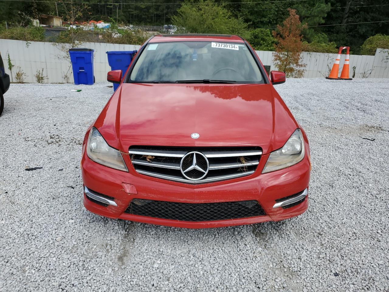 VIN WDDGF4HB1EG250264 2014 MERCEDES-BENZ C-CLASS no.5