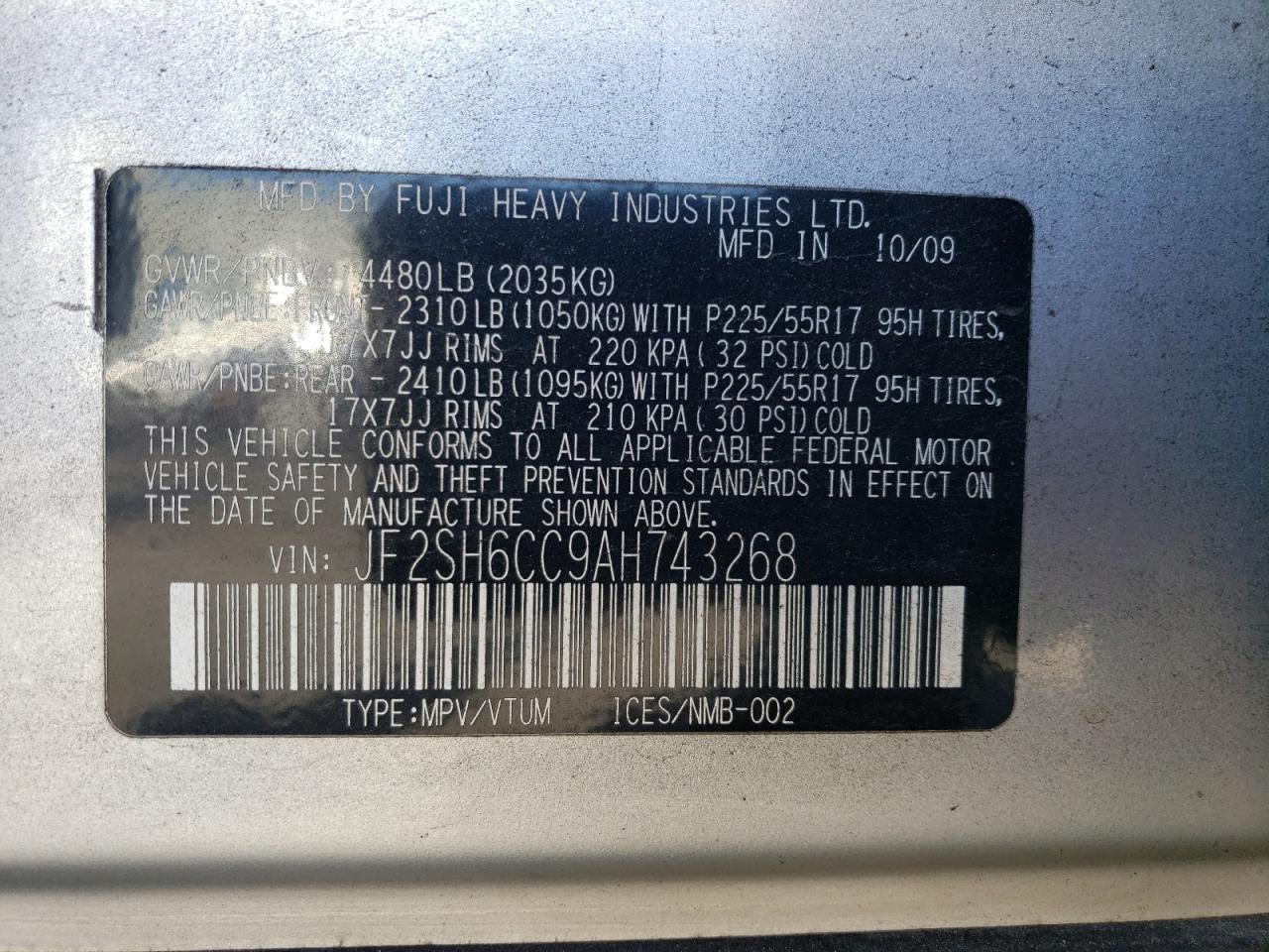 2010 Subaru Forester - Image 12