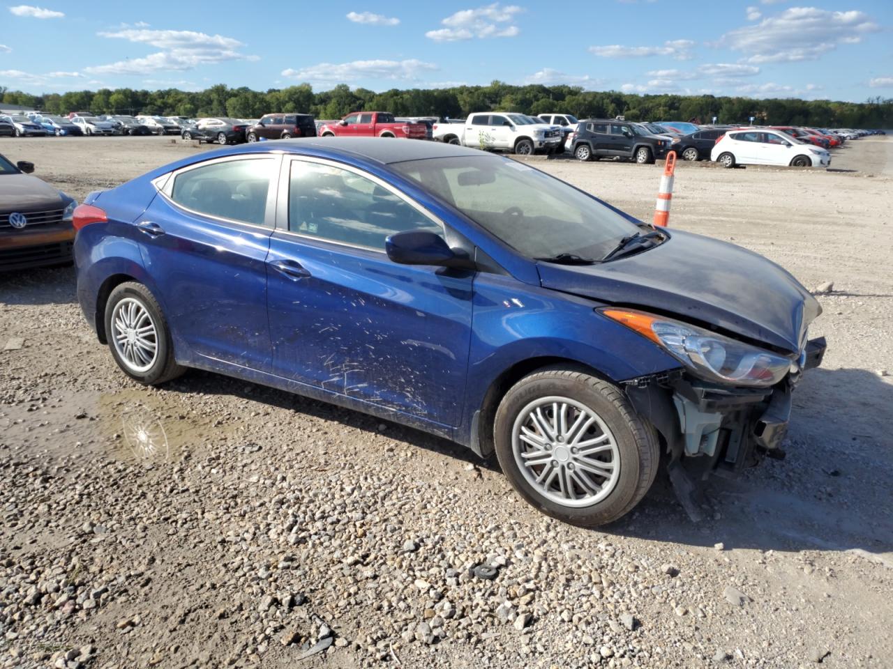 2013 Hyundai Elantra Gls VIN: KMHDH4AE3DU536110 Lot: 73160384