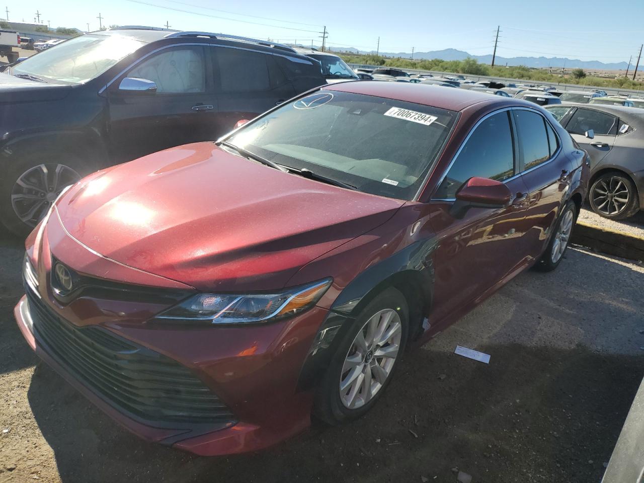 2018 Toyota Camry L VIN: 4T1B11HK4JU573796 Lot: 70067394