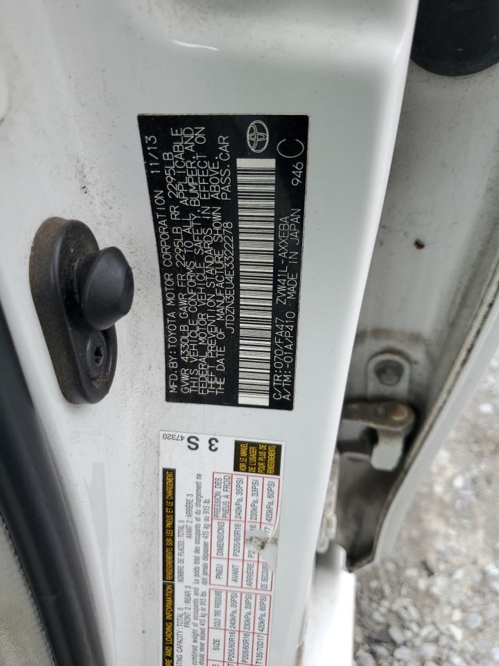 JTDZN3EU4E3322278 2014 Toyota Prius V