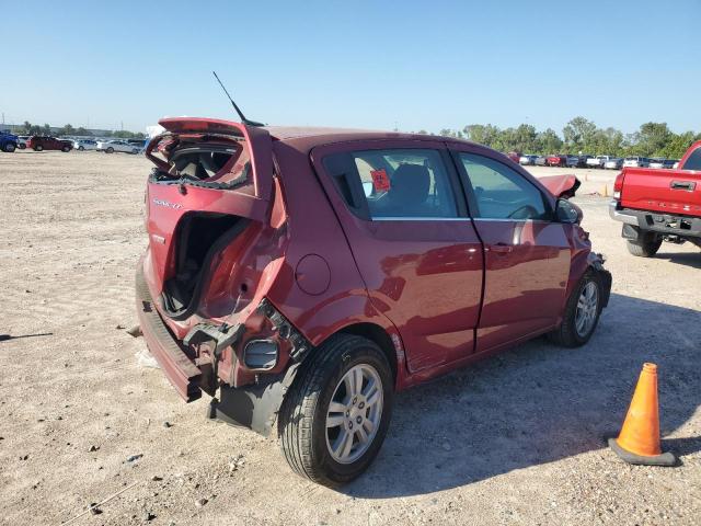  CHEVROLET SONIC 2014 Red