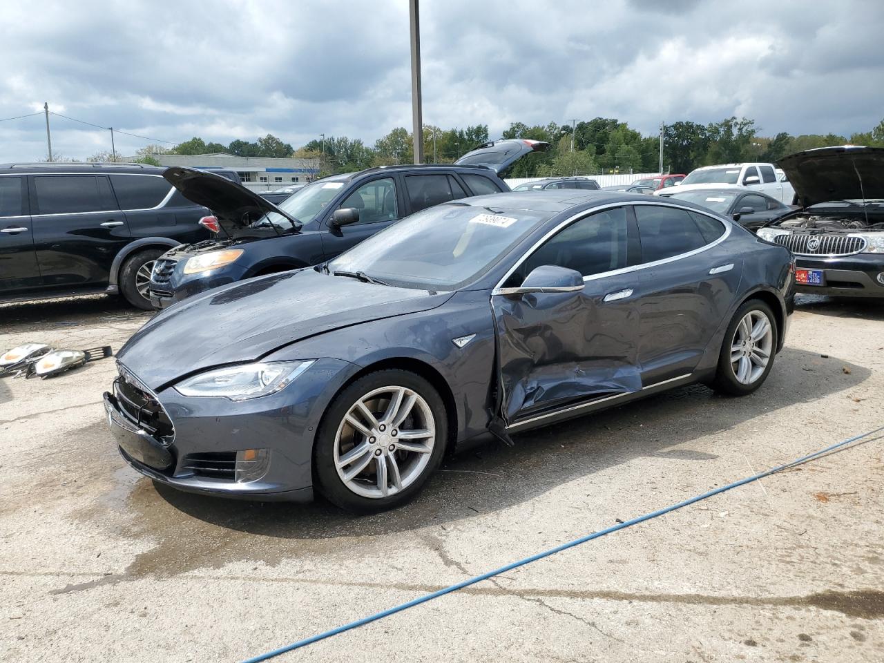 5YJSA1S26FF084913 2015 TESLA MODEL S - Image 1