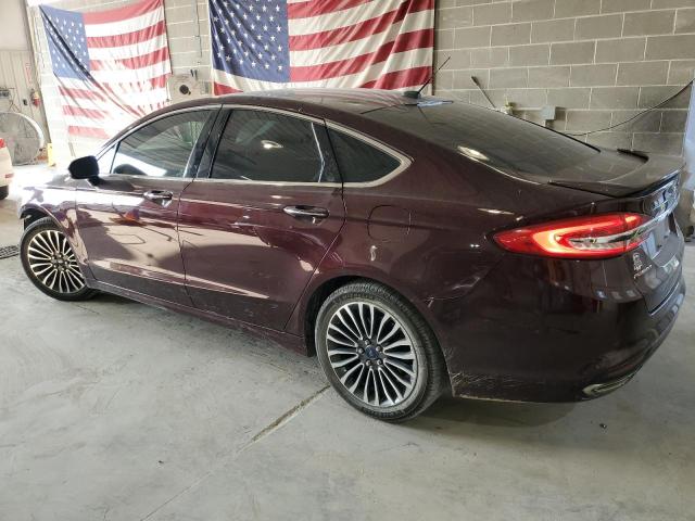  FORD FUSION 2017 Maroon