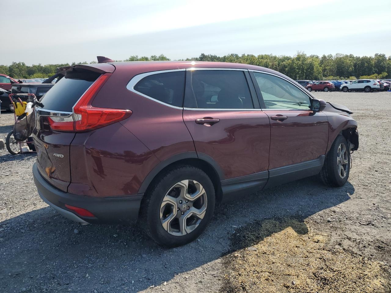 2017 Honda Cr-V Ex VIN: 2HKRW2H53HH667242 Lot: 69796244