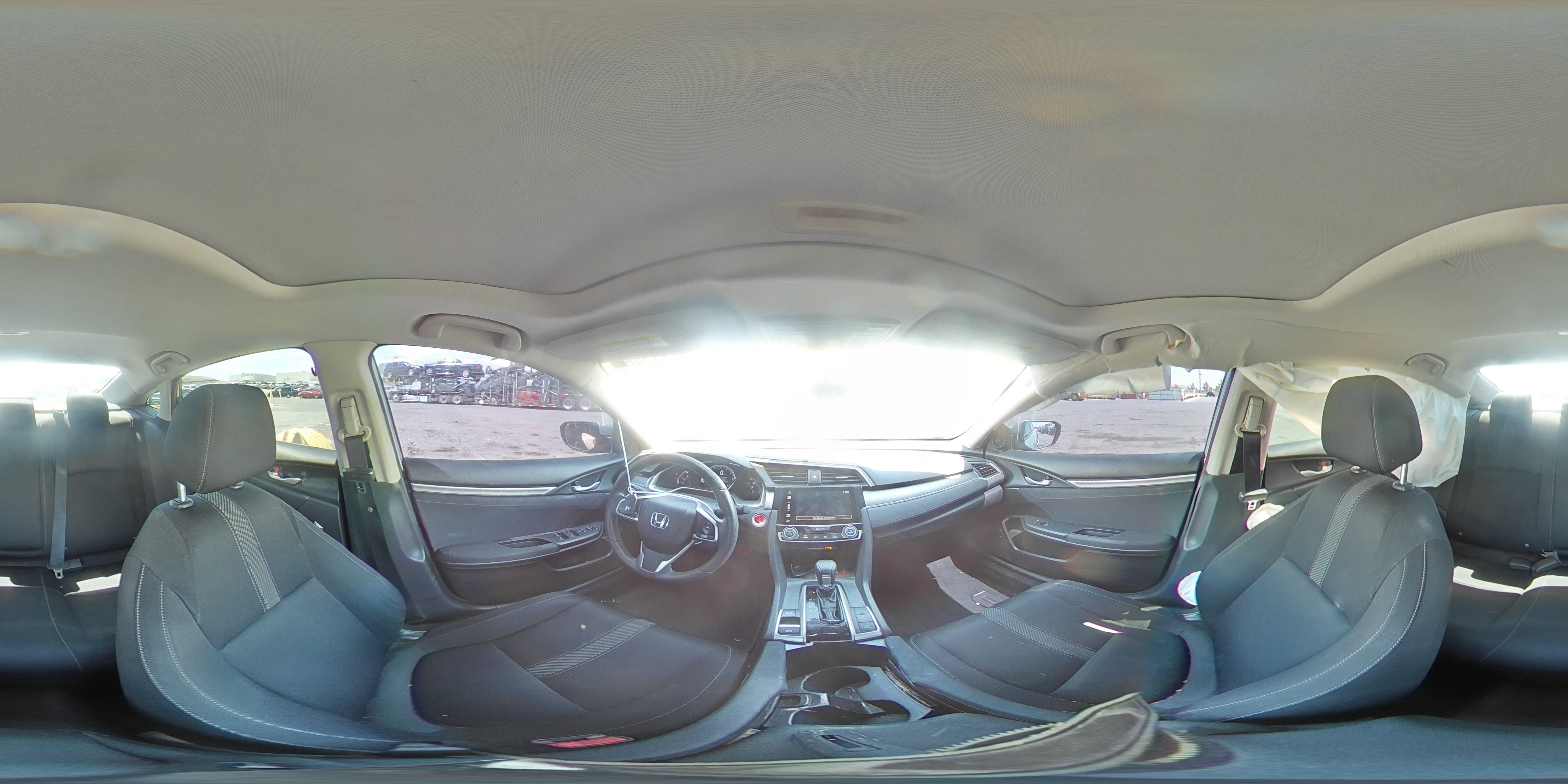 2HGFC2F79HH548265 2017 Honda Civic Ex