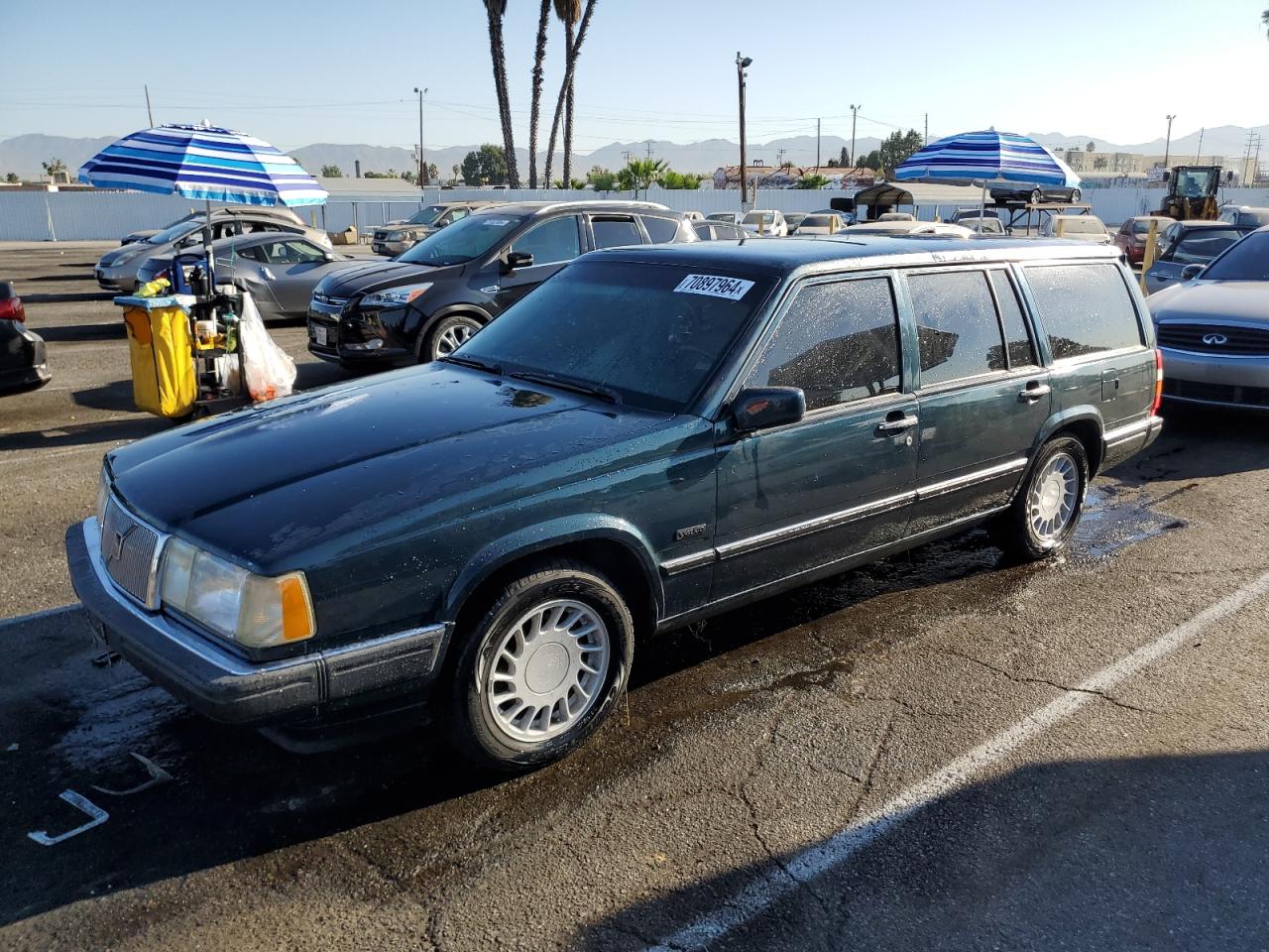 1992 Volvo 960 VIN: YV1KW9510N0005570 Lot: 70897964