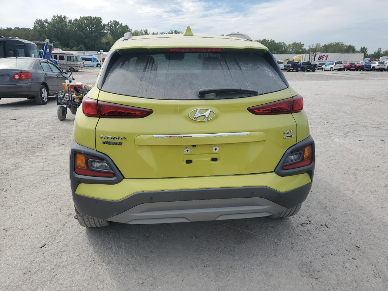 2019 Hyundai Kona Ultimate VIN: KM8K5CA54KU250502 Lot: 69835924