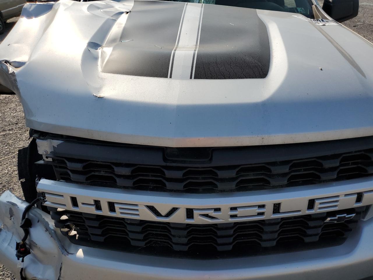 2021 Chevrolet Silverado K1500 Custom VIN: 1GCPYBEK5MZ357236 Lot: 71229634