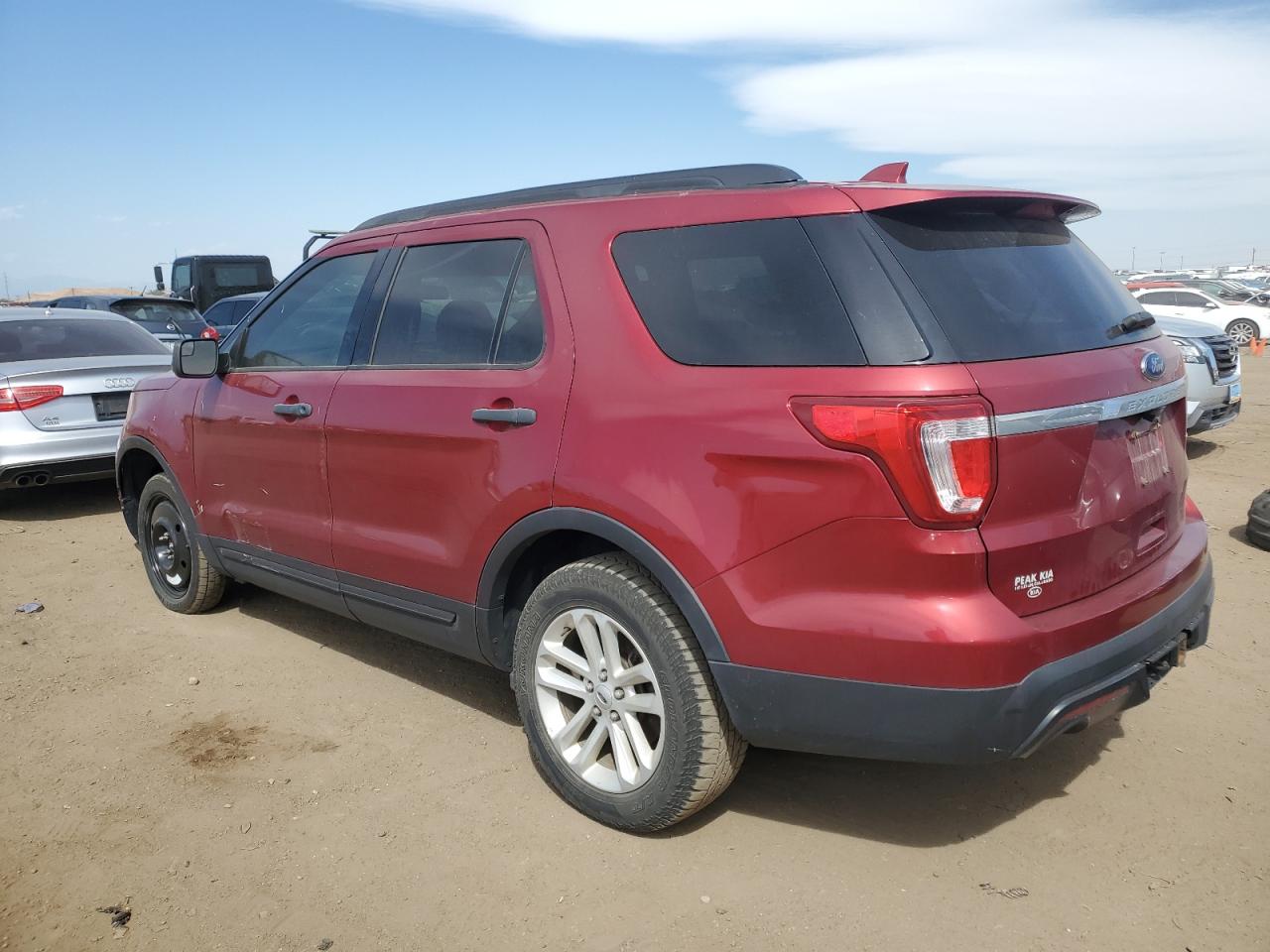 1FM5K8B86HGB31403 2017 FORD EXPLORER - Image 2