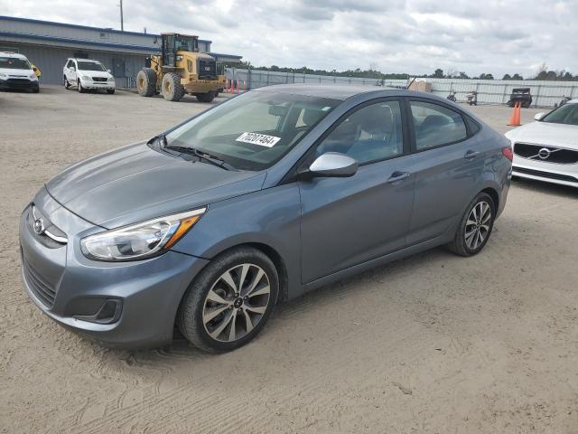  HYUNDAI ACCENT 2017 Granatowy