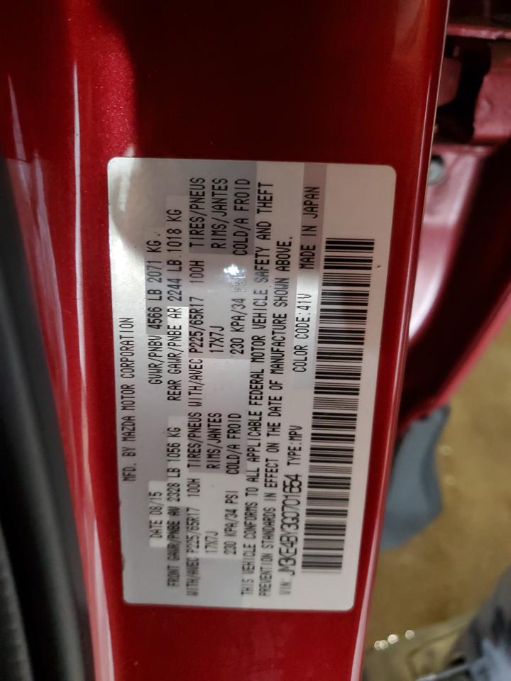 2016 Mazda Cx-5 Sport VIN: JM3KE4BY3G0701654 Lot: 72453114