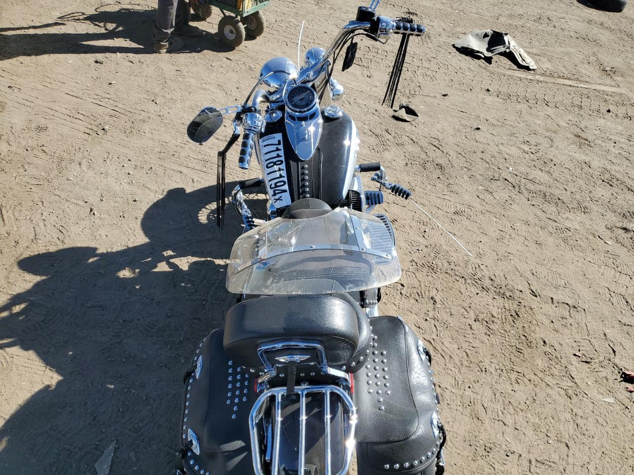 2012 Harley-Davidson Flstc Heritage Softail Classic VIN: 1HD1BWV1XCB020332 Lot: 71181194